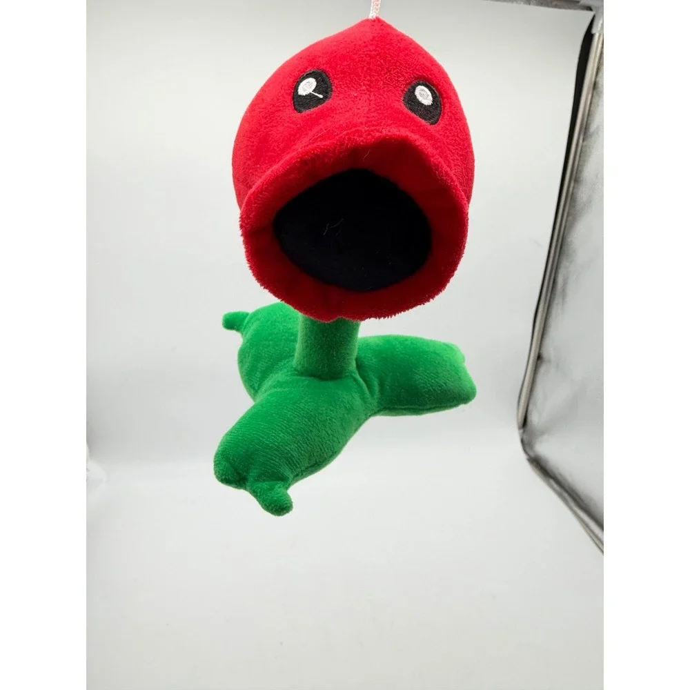 Plants vs Zombies Peashooter Plush Set Green Red 6 inch Stuffed Toy EA Jazwares